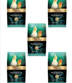 Premium Paraket, Sultan Ve Cennet Papağanı Yemi 1 Kg X 5 Adet