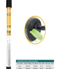 Atlantik 200 W Termostatlı Akvaryum Isıtıcısı