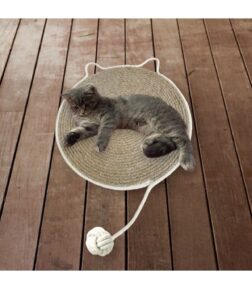 Kedi Tırmalama Halısı, 50cm Kedi Halısı, Jüt Ip Kedi Tırmalama Paspası, Çok Amaçlı Jüt Kedi Paspası