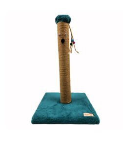 Kedi Tırmalama Sütunu 50 cm Tırmalama Çubuğu-Direği Doğal Kendir Halat