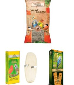 3'lü Set(yulaf 300 Gr+mürekkep Balığı, Kalamar Kemiği+premium Ballı Kraker 2x65gr. Ikili)