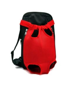 Kedi Ve Köpek Ana Kucağı 5 Kiloya Kadar Uygun Kanguru Kırmızı + Kolye