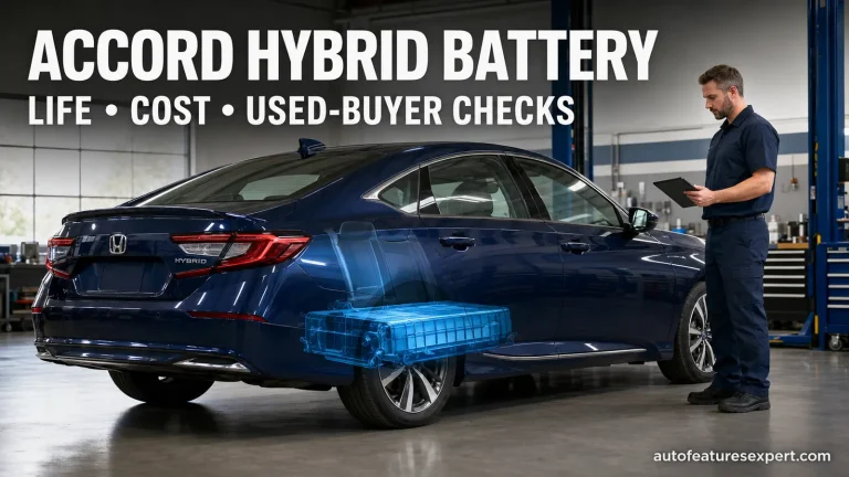 Honda Accord Hybrid battery life and used-buyer diagnostic inspection