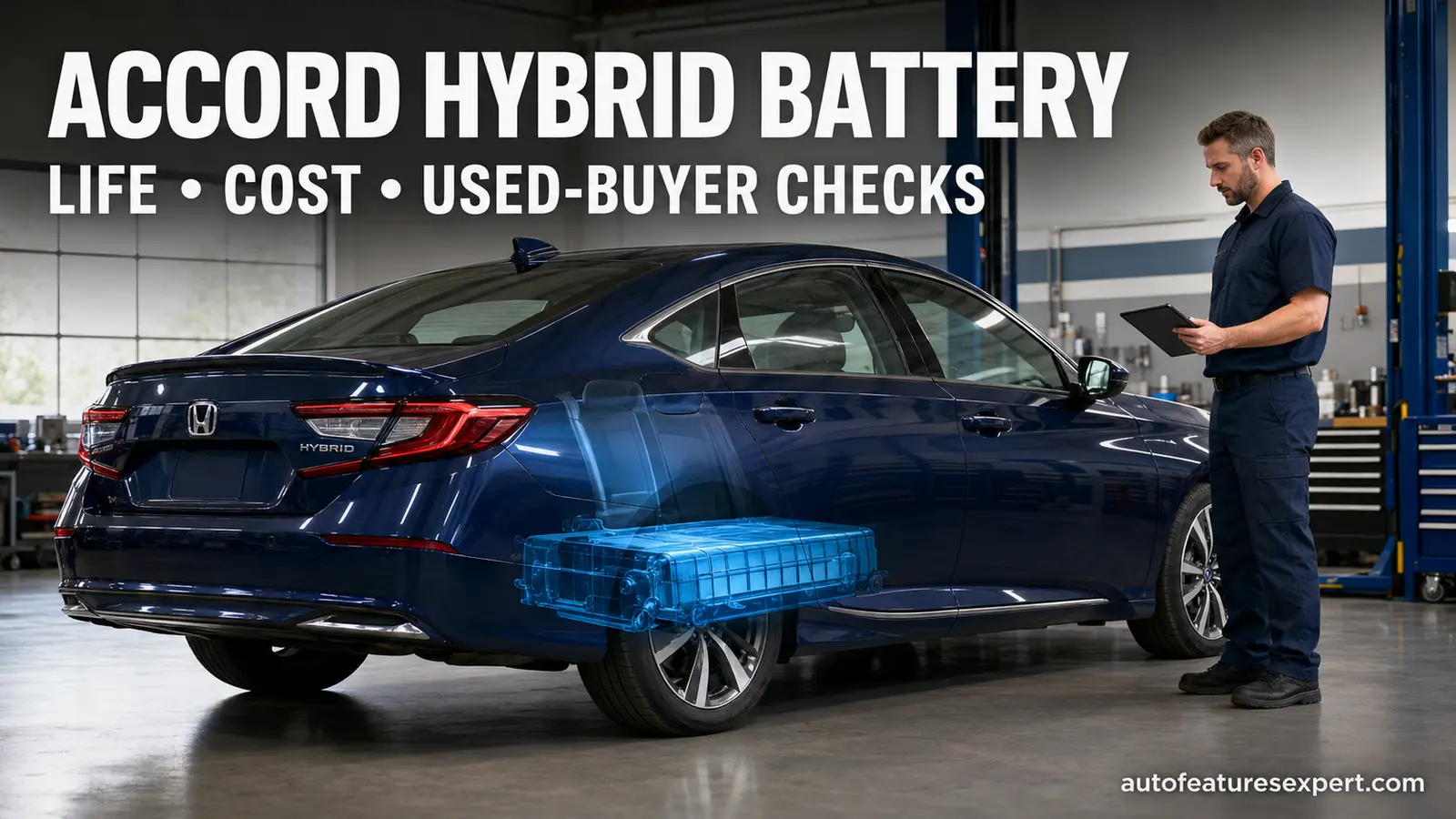 Honda Accord Hybrid battery life and used-buyer diagnostic inspection